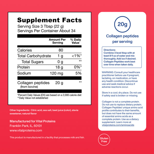 |IPC24UBO| Ice Pop Canister | Supplement Facts