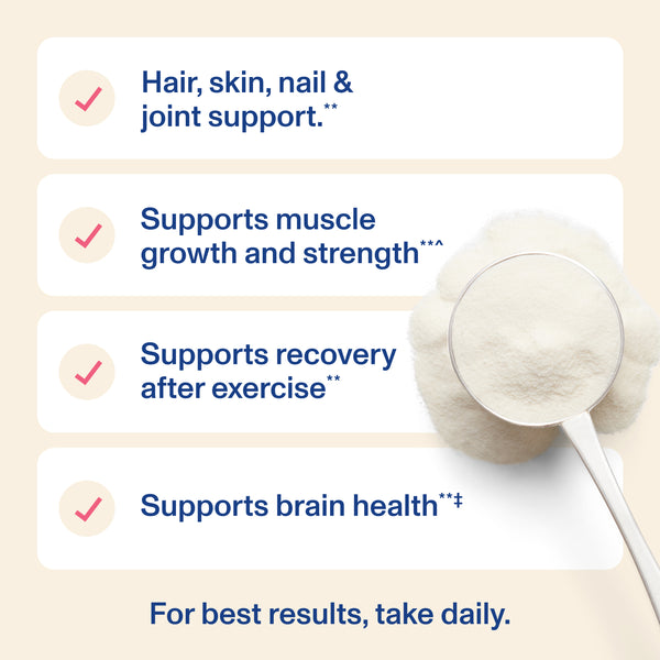 Advanced Collagen Peptides + Creatine - Strawberry Lemon