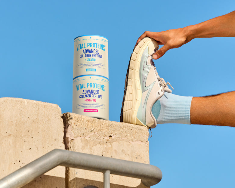 Advanced Collagen Peptides + Creatine - Strawberry Lemon